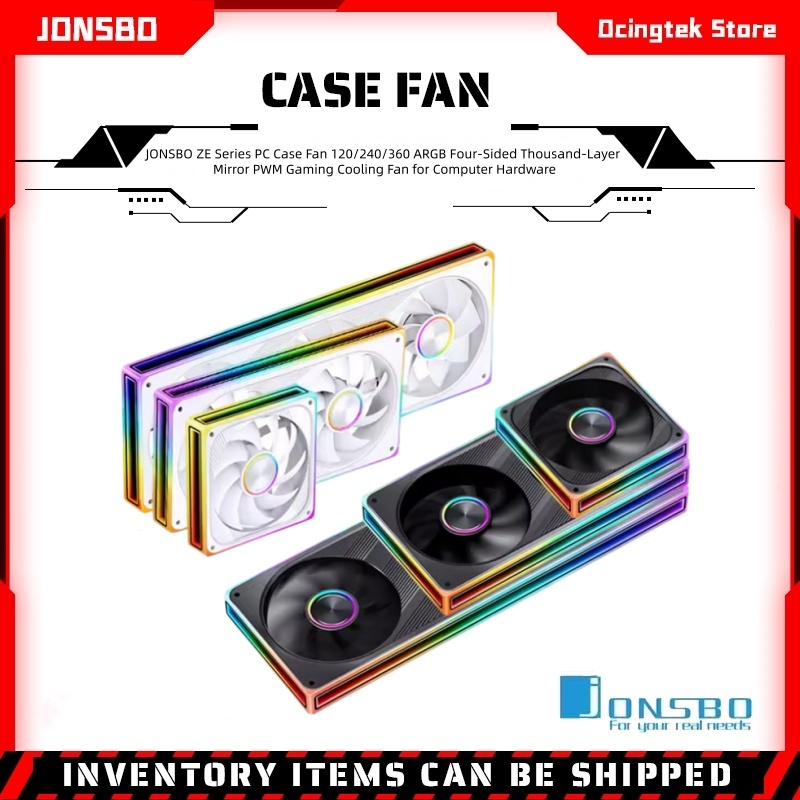 Pc Gaming Jonsbo - JONSBO ZE Series PC Case Fan