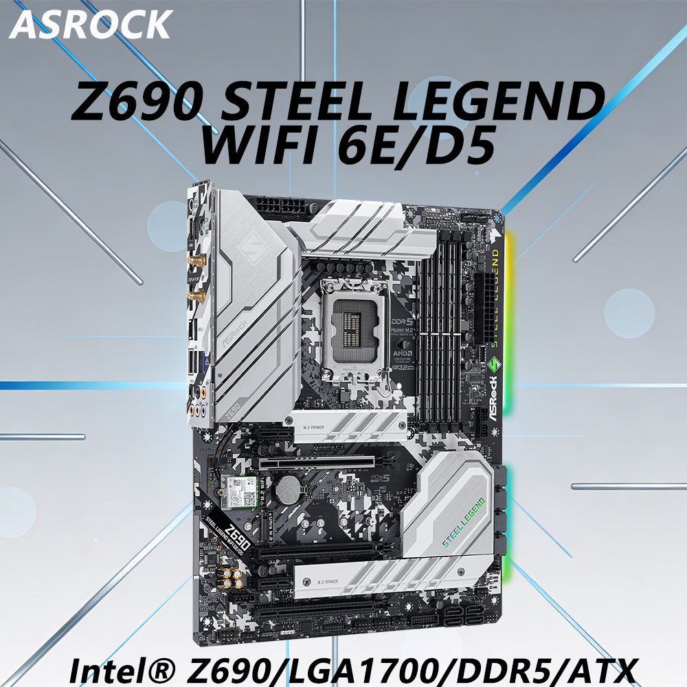 Pc Gaming I7 - Z690 LGA1700 Motherboard ASROCK Z690 Steel