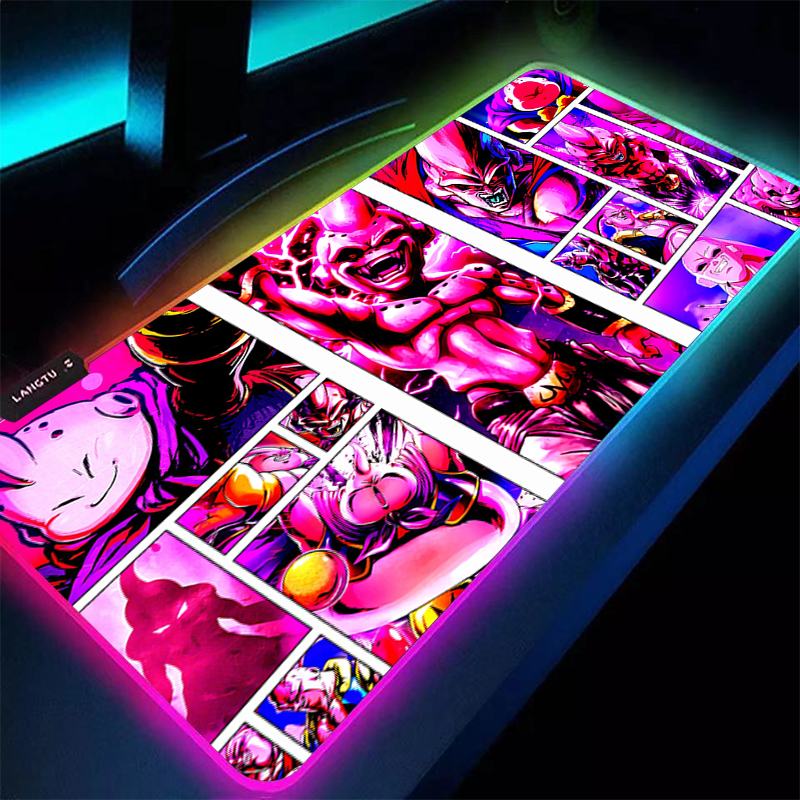 Pc Gaming Dragon - RGB Mouse Pad 90x40cm DBZ Dragon