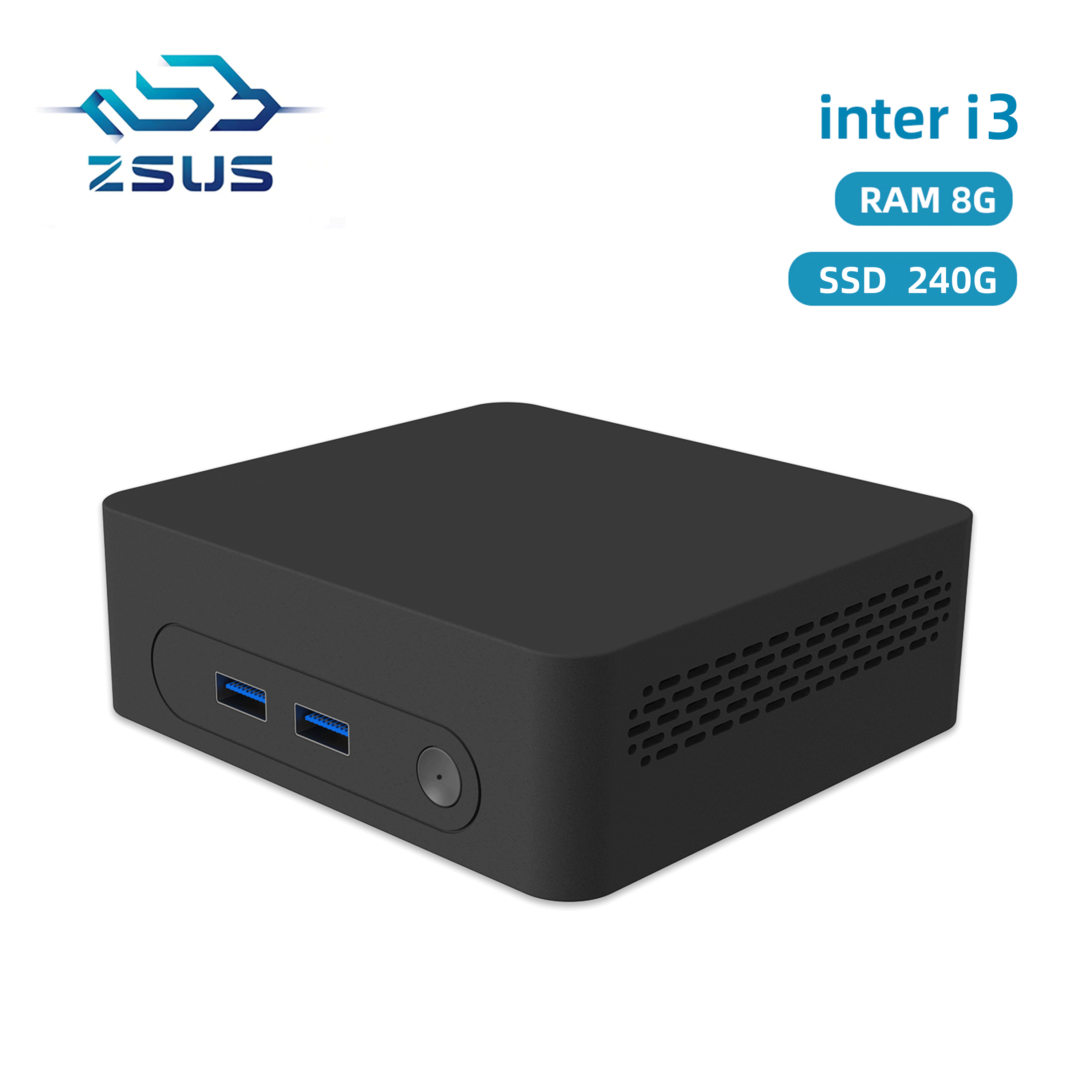ZSUS i3 i5 i7 Mini PC Intel Ce - Pc Gaming I7 recension och pris