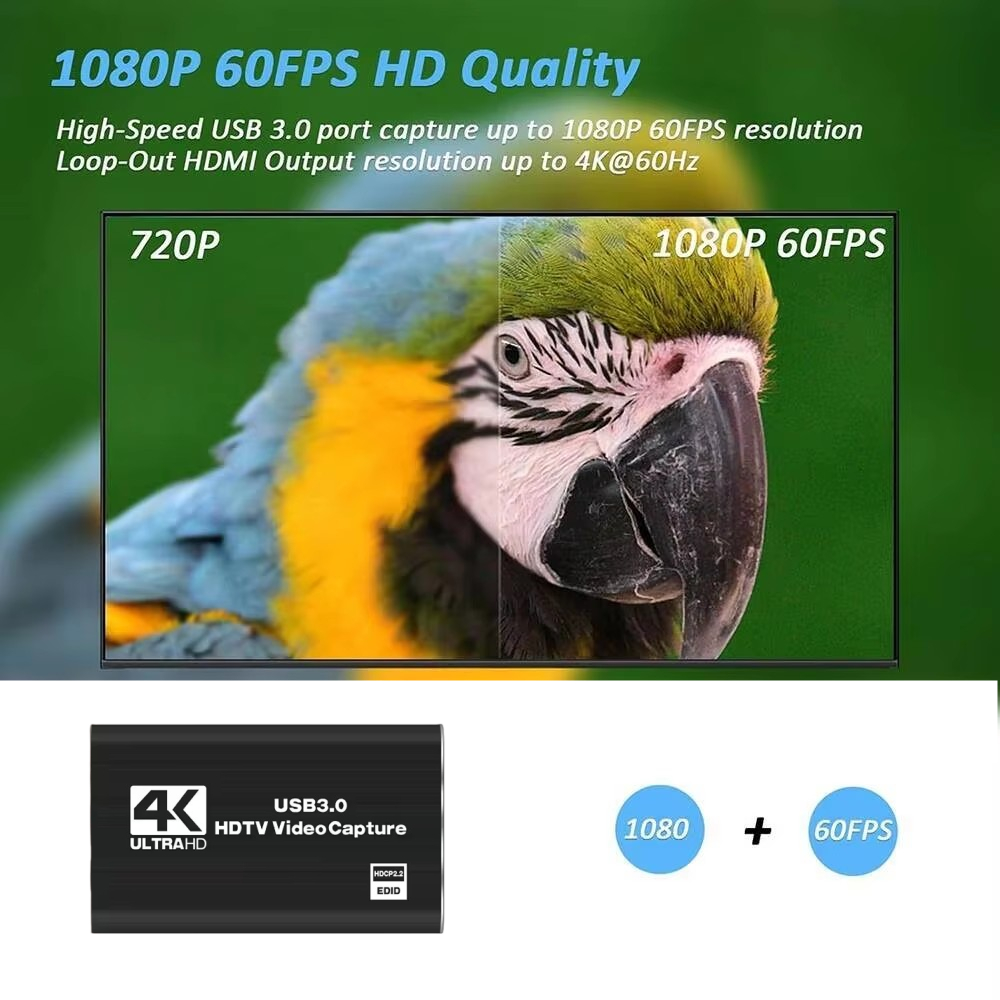 4K HDMI-Compatible to USB 3.0  - Capture Card Hdmi recension och pris