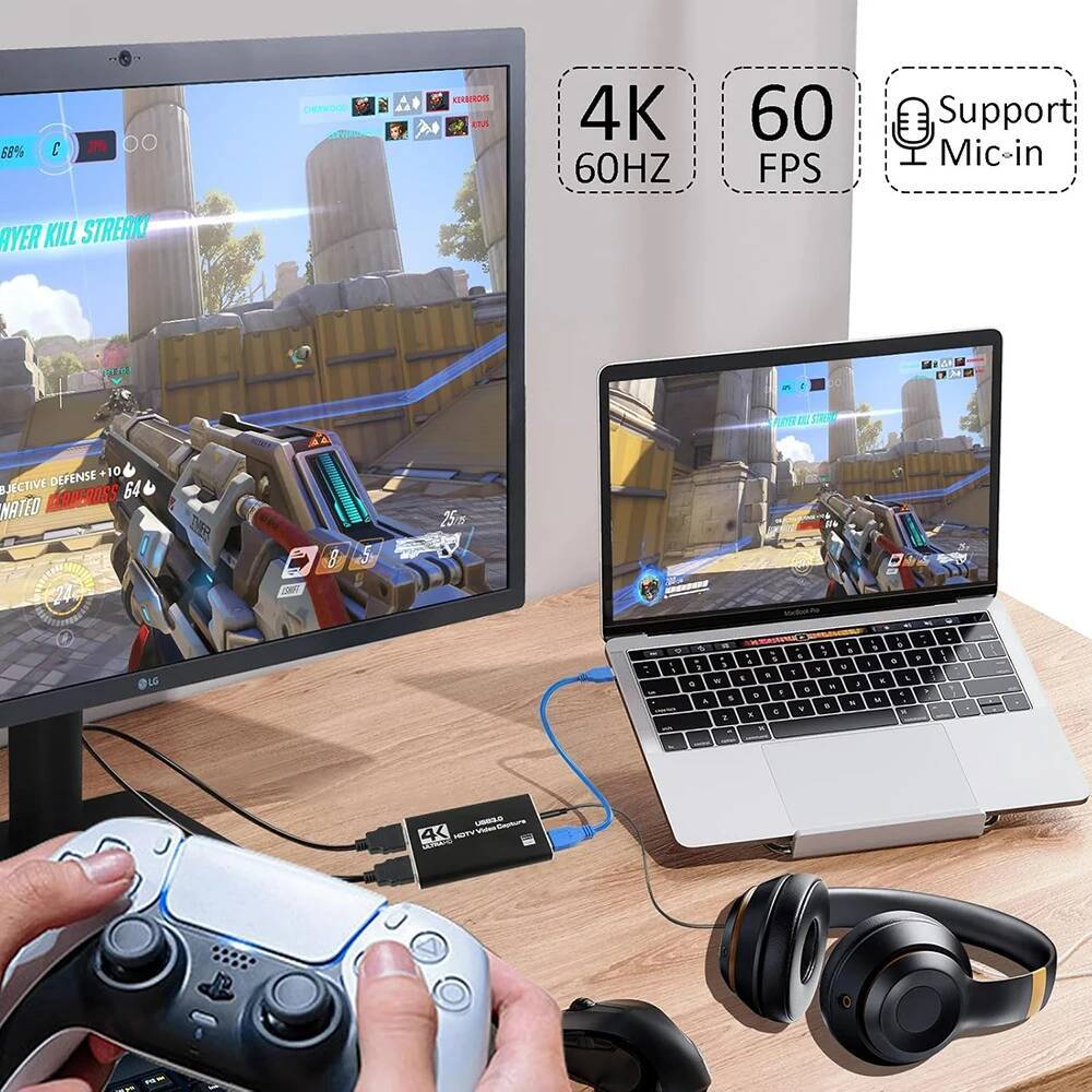 4K HDMI-Compatible to USB 3.0  - Capture Card Hdmi recension och pris
