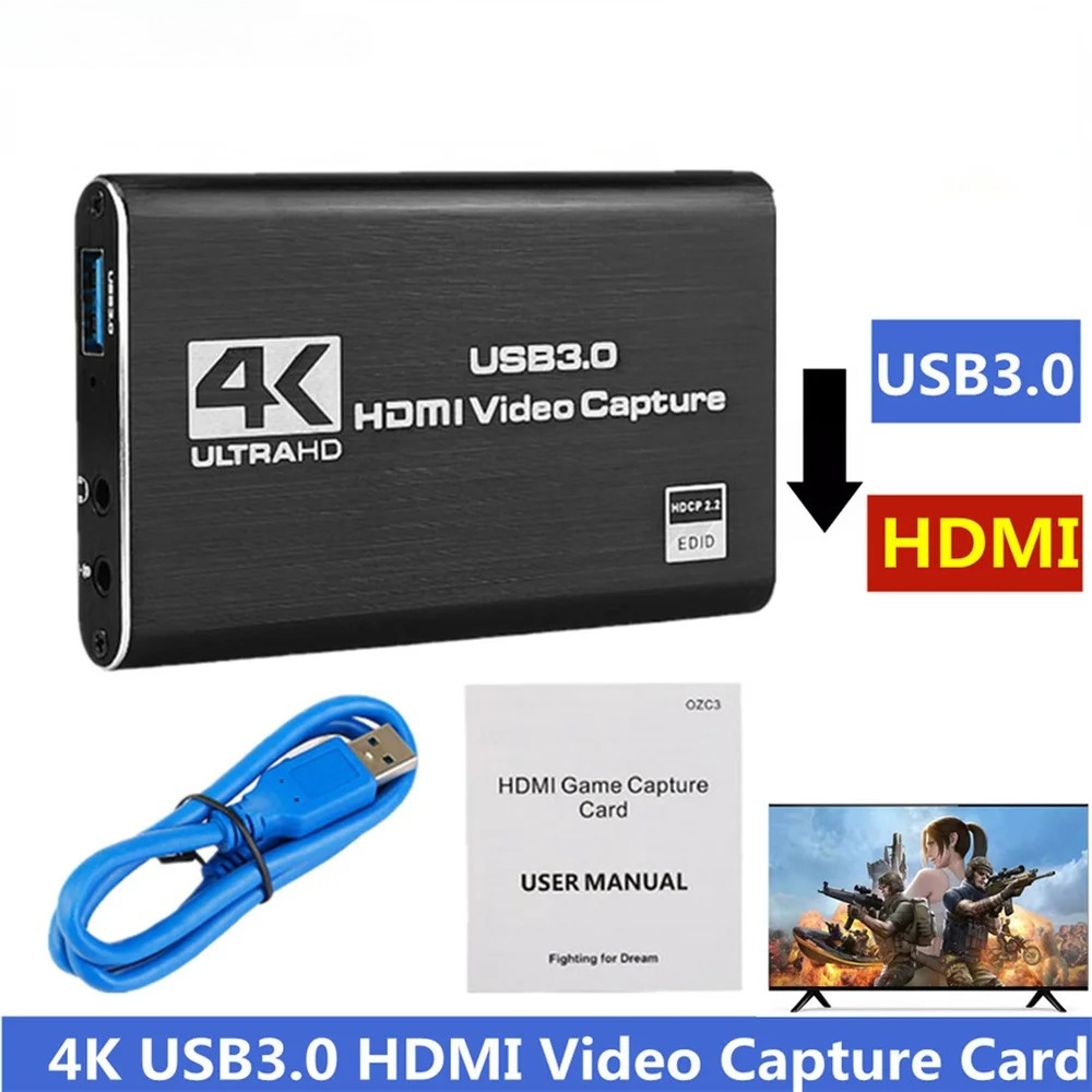 4K USB 3.0 Video Capture Card  - Capture Card Hdmi recension och pris