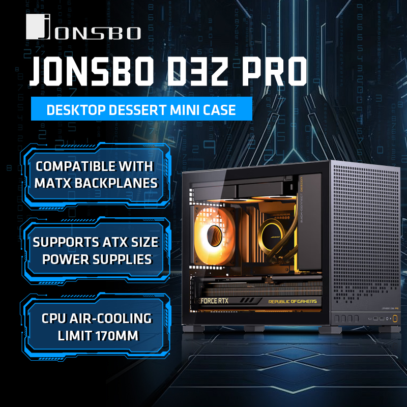 JONSBO D32 PRO Rear Plug Mothe - Pc Gaming Jonsbo recension och pris