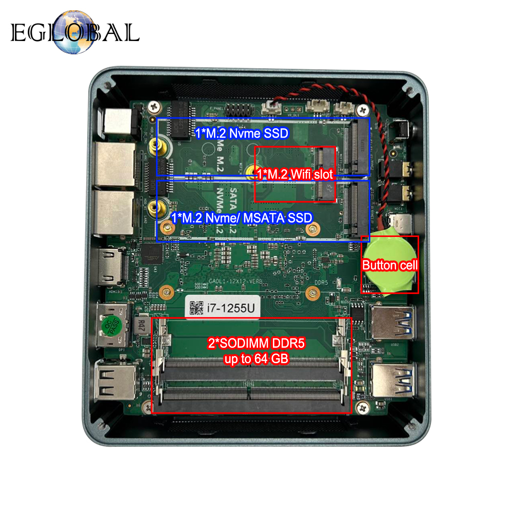 Eglobal 12th 13th Gen I5 1235U - Pc Gaming I7 recension och pris