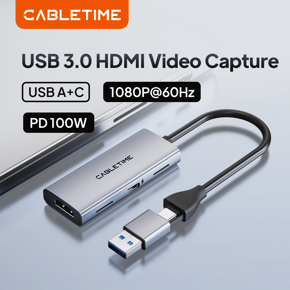 CABLETIME USB 3.0 HDMI Video C - Capture Card Hdmi recension och pris