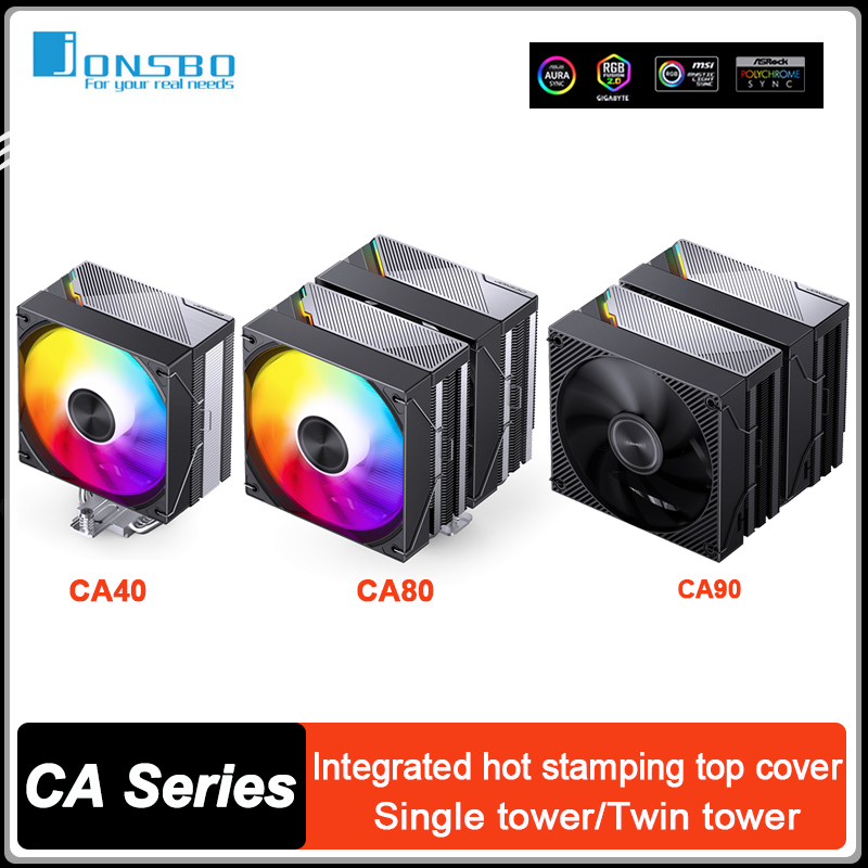 JONSBO CA40/CA80/CA90 CPU Cool - Pc Gaming Jonsbo recension och pris