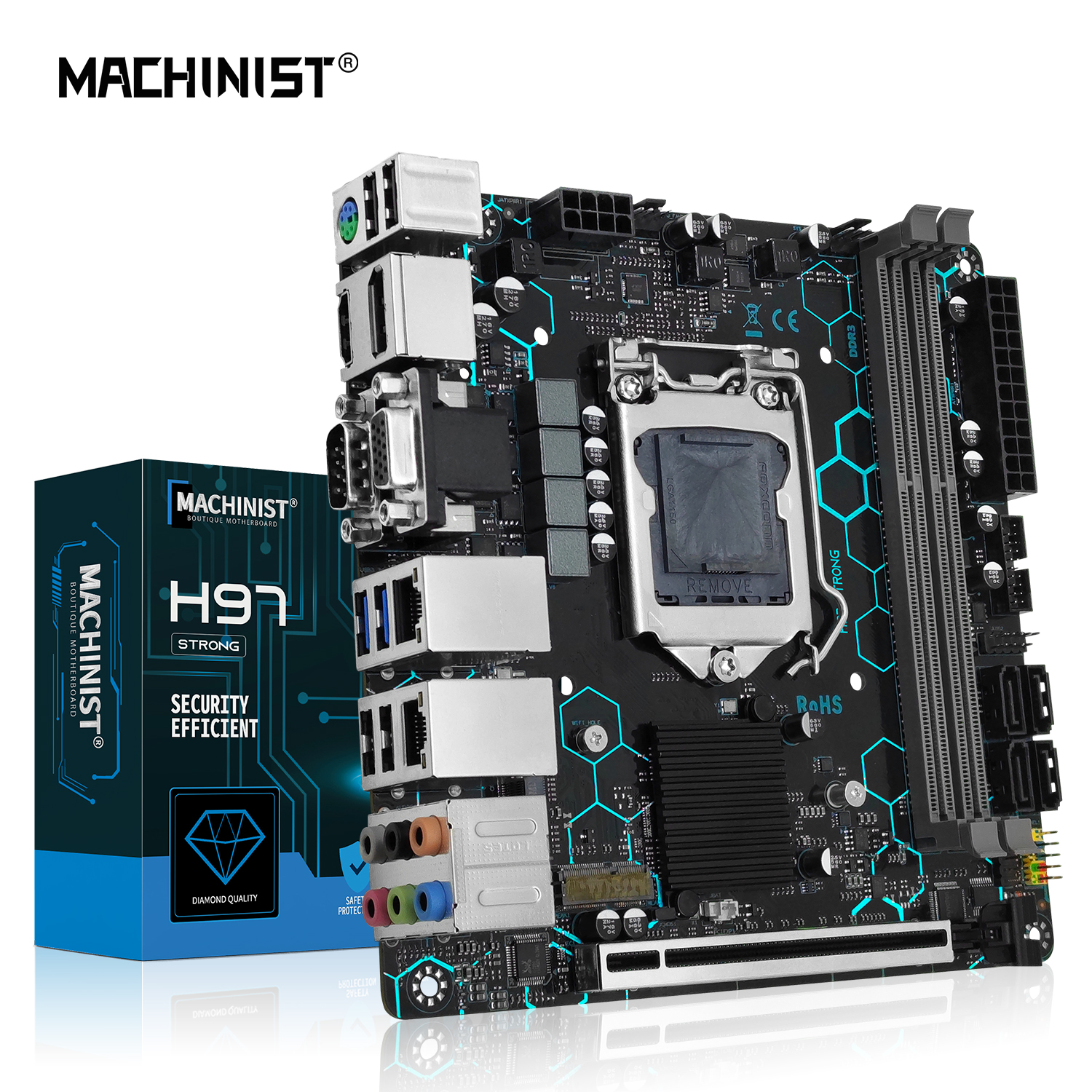 MACHINIST H97 STRONG Motherboa - Pc Gaming I7 recension och pris