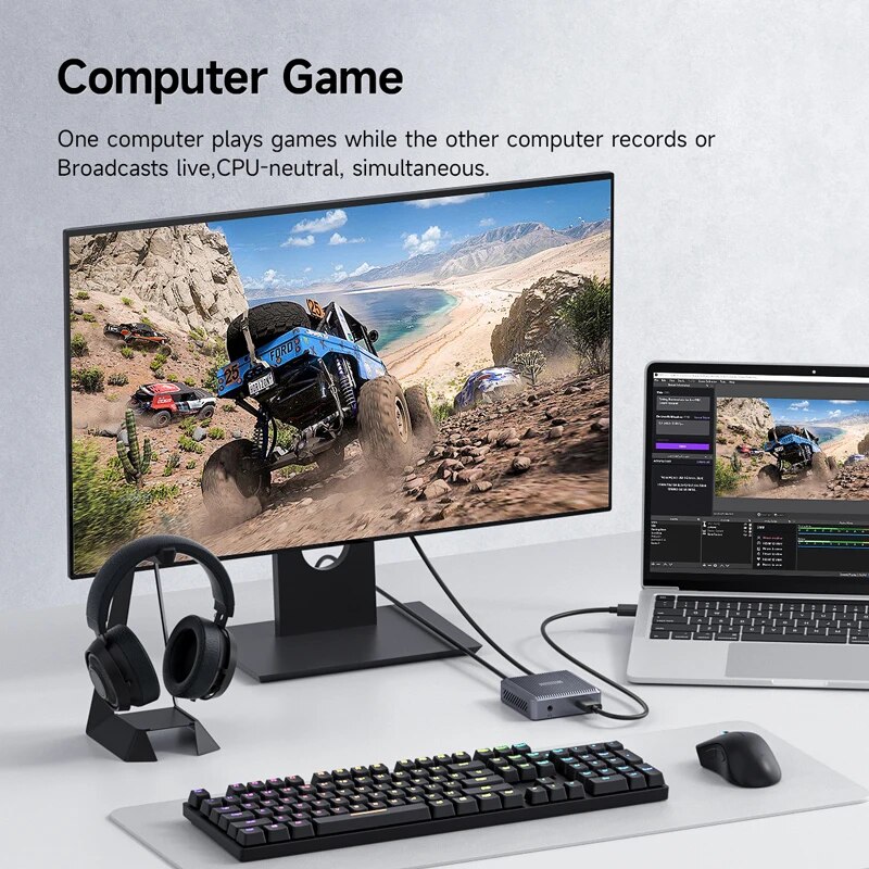 Hagibis 4K HDMI-Compatible Vid - Capture Card Hdmi recension och pris
