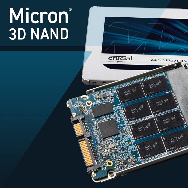 High Speed Crucial MX500 2.5 I - Pc Gaming Upgrades recension och pris