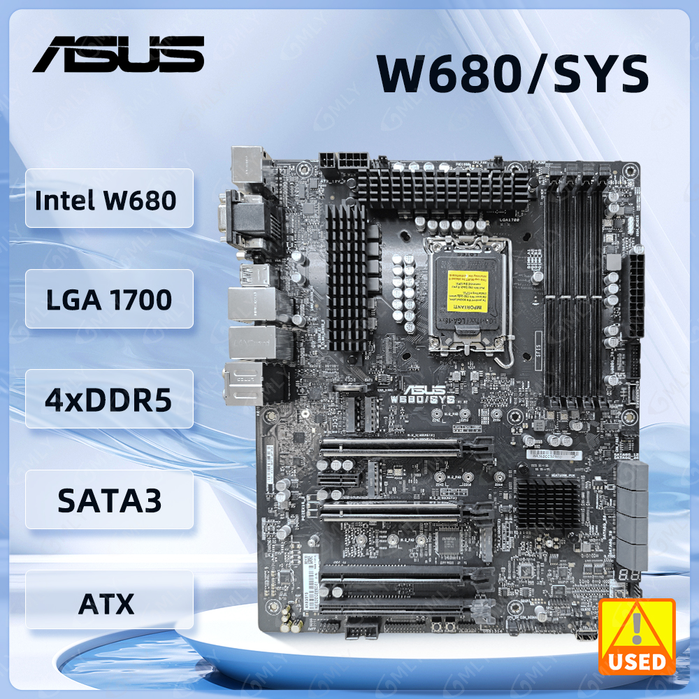 ASUS W680 motherboard W680/SYS - Pc Gaming Ddr5 recension och pris