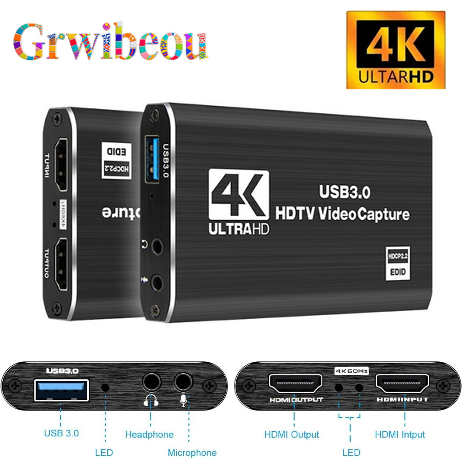 4K USB 3.0 Video Capture Card  - Capture Card Hdmi recension och pris