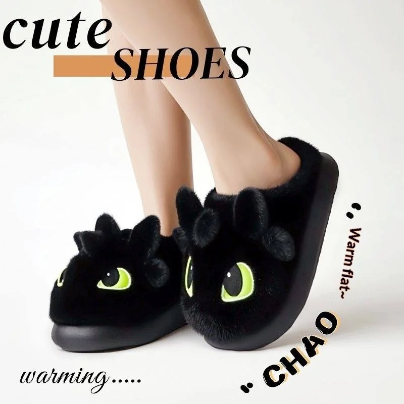 Cute Toothless Winter Slippers - Pc Gaming Dragon recension och pris