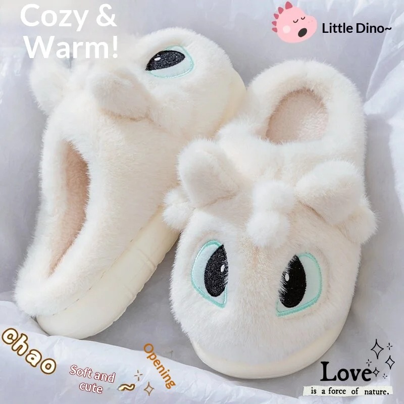 Cute Toothless Winter Slippers - Pc Gaming Dragon recension och pris