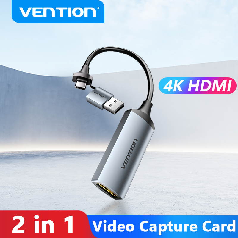 Vention Video Capture Card 4K  - Capture Card Hdmi recension och pris