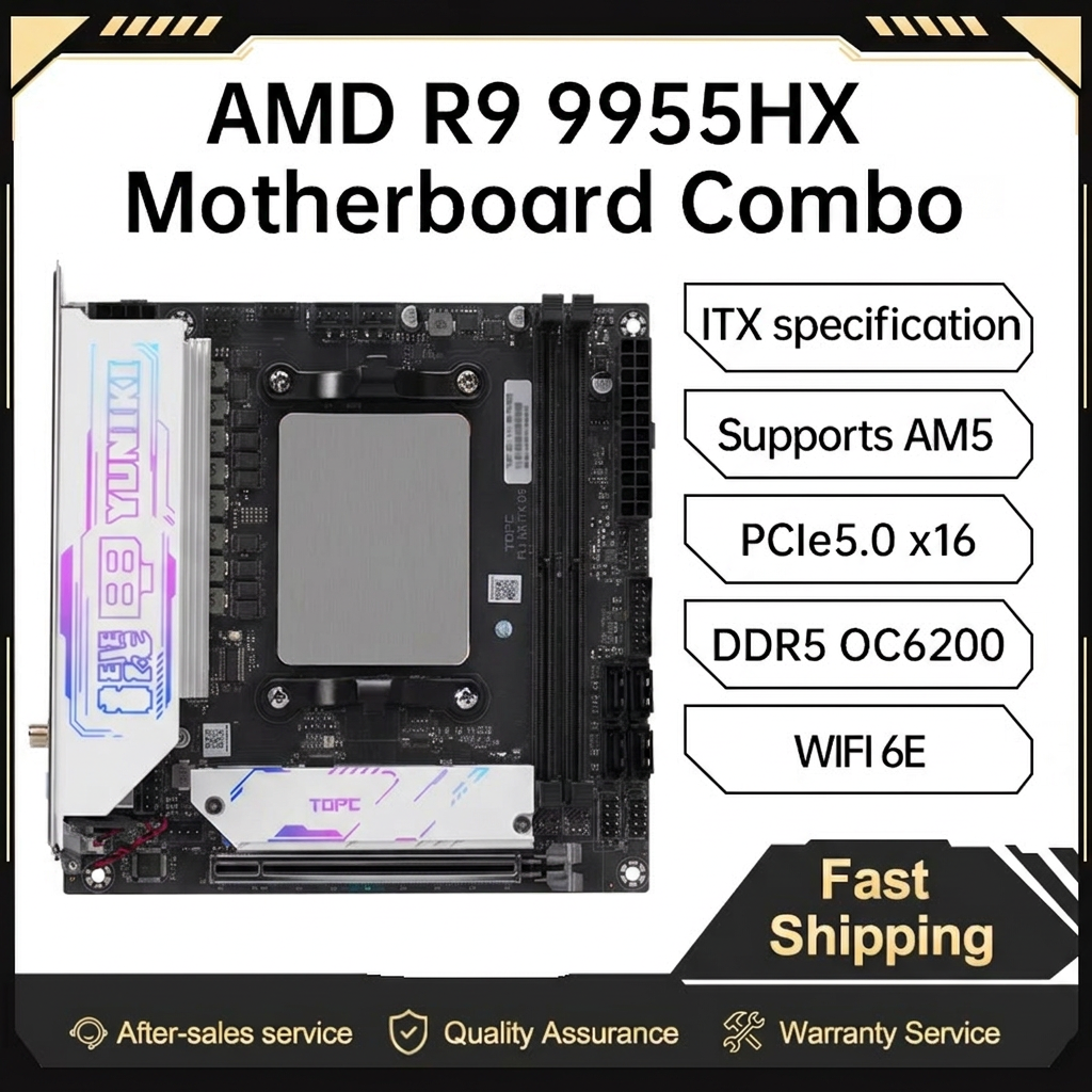 TOPC AMD Ryzen 9 9955HX Mini-I - Pc Gaming Ddr5 recension och pris