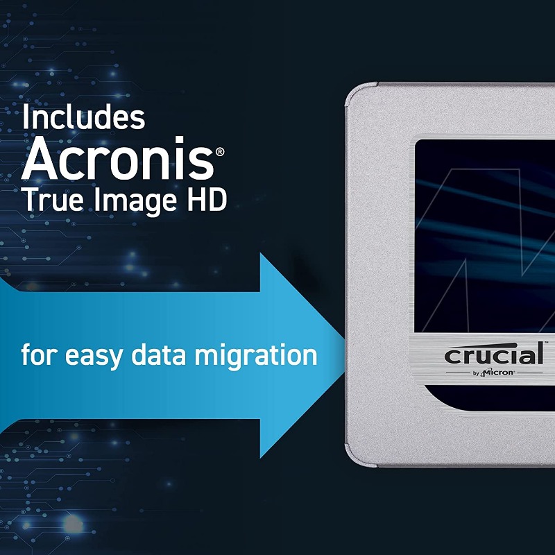 Reliable Crucial MX500 2.5