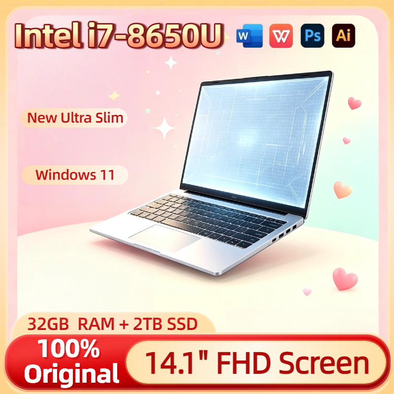 14.1 Inch Ultra Slim Laptop In - Pc Gaming I7 recension och pris