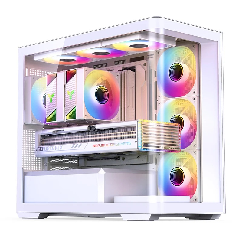 JONSBO D300 M-ATX Transparent  - Pc Gaming Jonsbo recension och pris
