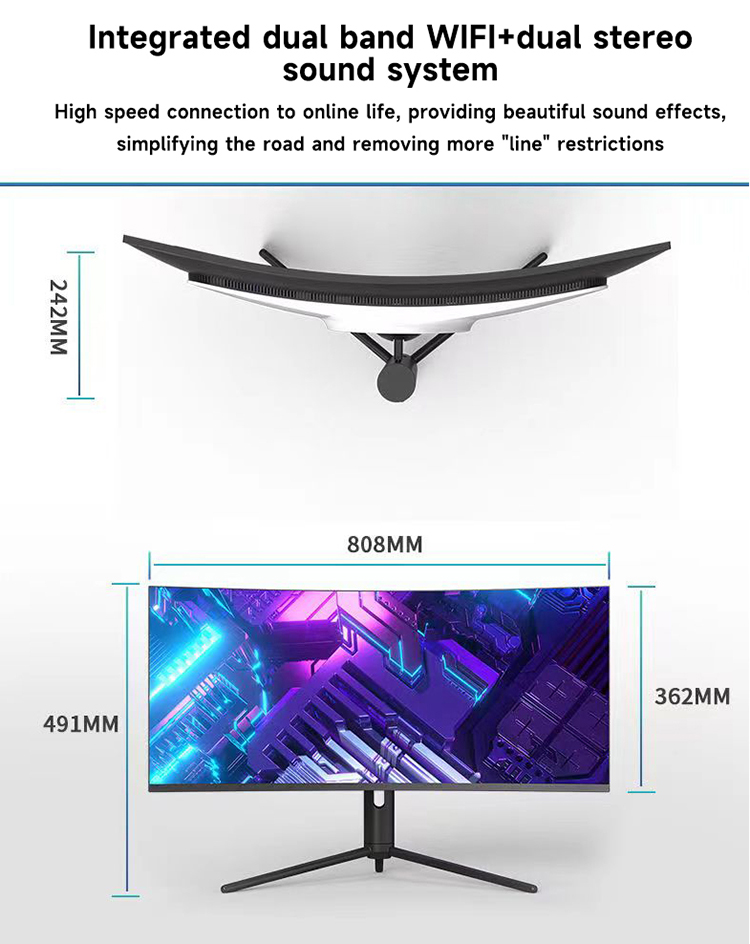 34 Inch 4K Curved Screen Deskt - Pc Gaming I7 recension och pris